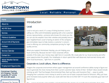 Tablet Screenshot of htownhauling.com